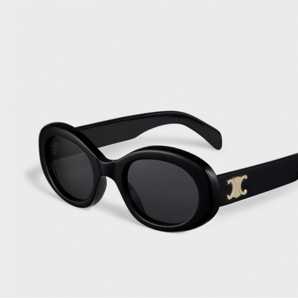 Celine TRIOMPHE 01 SUNGLASSES IN ACETATE
BLACK